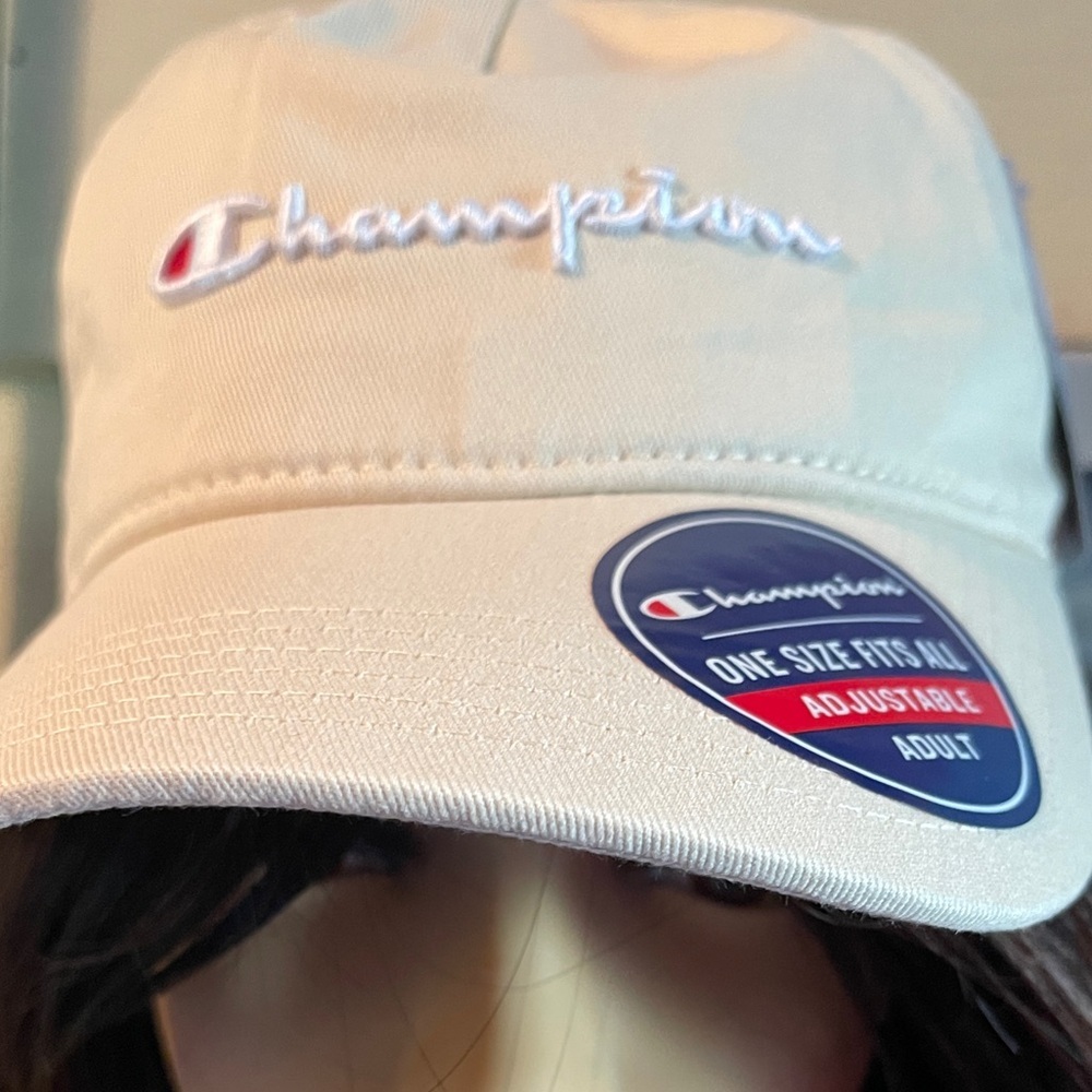 CHAMPION Running Cap In Cream Unisex - Picture 8 of 12